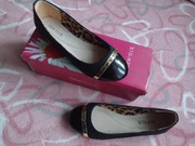 Balerinki dziewczęce czarne rozmiar 33