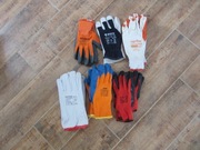 Rekawice meskie XXL 10 -11 robocze i skorzane ocieplane 10sztuk