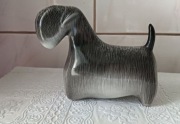 Sealyham Terier PRL figurka porcelanowa Ćmielów 