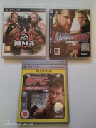 Gry UFC  MMA  Smack Down vs Raw na PS3
