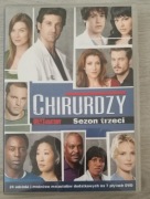 CHIRURDZY Grey's Anatomy DVD Sezon 3 POLSKI lektor