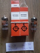 Lampa próżniowa  6922 / E88CC / ECC88  National NOS (para)