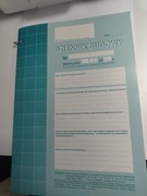 Dziennik budowy 603-1Z A4 Michalczyk i Prokop 20 kartek