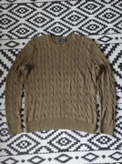 Sweter Warkocz Polo Ralph Lauren drill drip streetwear swag y2k