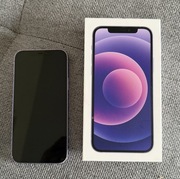 iPhone 12 64 GB Purple 87% baterii komplet