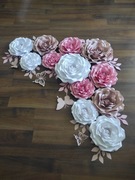 Kwiaty z papieru 3 d chanel