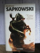 Książka Krew Elfów Sapkowski Wiedźmin