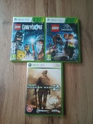 Zestaw trzech gier na Xbox 360
