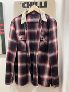 Grizzly Griptape Koszula Długa Z Futerkiem Owcy Czerwono Szara Medium Sk