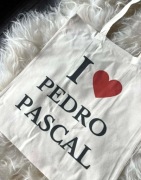 Torba bawełniana torebka tote bag cotton bawełna pedro pascal 
