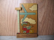termometr  DDR drewno