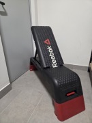 Reebok Step Fitness, Regulowany z Funkcja Lawki, Jak nowy