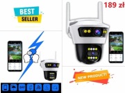 MONITORING ZEWNĘTRZNA/WEWNĘTRZNA - IP, WIFI, MIKROFON, DETEKCJA RUCHU