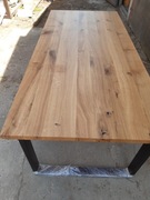 Blat DREWNIANY do stołu dębowy lite drewno 160x90