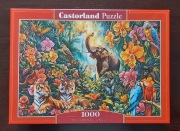 Puzzle 1000 el. , Castorland , " Kwiecista Dżungla "