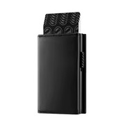 Portfel męski z włókna węglowego i aluminium.