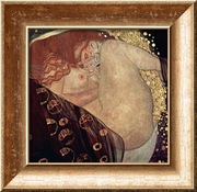 Naga kobieta śpi. Dekoracja sypialni. Akt 40x40 cm