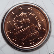 SAN MARINO 2014 5 CENTÓW UNC !!!!!!!!!!