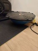 Piłka do balansowania 4fizjo 60 cm odcienie niebieskiego