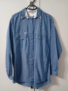 Fryday koszula z ćwiekami i frędzlami s vintage