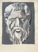 Obraz akrylowy starożytna rzeźba 41x29 cm