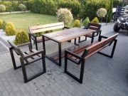 Meble ogrodowe loft nowoczesne 
