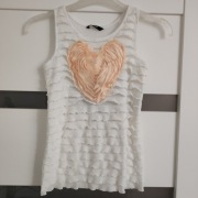 George fajna bluzka letnia ozdobne falbany 134