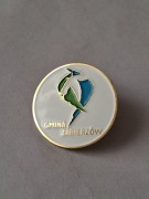 Herb logo gmina Zabierzów przypinka pin metaliczna odznaka wpinka