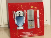 Zestaw męski Paco Rabanne Invictus EDT 100ml+Dezodorant 150ml+Mini EDT 10ml