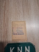 Potwierdzenie zgłoszenia do rejestru i tabliczka ogar.