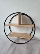 Okrągła półka ścienna IKEA Hedekas