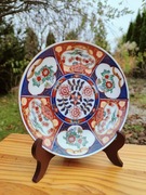Uroczy japoński talerz - Gold Imari - 18,5 cm