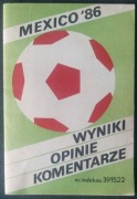 Mexico '86 wyniki, opinie, komentarze+brelok