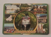 Magnes na lodówkę AUGUSTÓW Mazury Białe Jezioro Serwy Studzieniczna(4K)