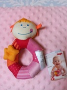 Pluszowa grzechotka Haba dziewczynka