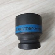 Nasadka udarowa krótka KING TONY 46 6-kątna