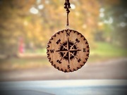 Drewniana, zapachowa zawieszka do auta ADVENTURE