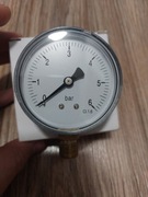 MANOMETR TARCZOWY 63 MM DO 6 BAR RADIALNY