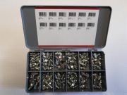 Zestaw smarowniczek, kalamitek  Kramp, 140 elementów, NOWE