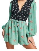 Damski kombinezon Romper Asos Design-mixed print rozmiar 40.