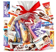 Paczka Słodyczy KINDER MILKA Na Mikołaja Święta XXL DLA DZIECI Pod Choinke