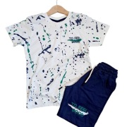 Komplet dla chłopca 5/6 lat bawełna 