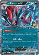 N's Zoroark ex JTG 098/159 Double Rare Pokemon TCG karta