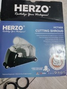 Osłona przeciwpyłowa na szlifierke kontowa