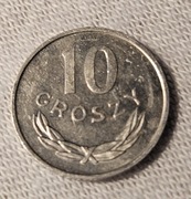 Moneta 10groszy z roku 1977