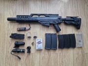 [SUPER] JG36 duży Tuning,palna kolba, dodatki, MOSFET, M4 ASG, GATE MERF