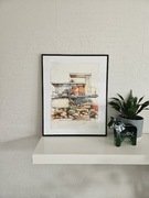 Plakat wydruk na płótnie modernistyczny Bauhaus, Art Deco 30x42