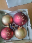 Sprzedam bombki choinkowe milenijne 
