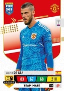 David de Gea 118 Team Mate Karta PANINI FIFA 365 2023