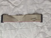 Taśma FDD 34 pin 2 złącza 45 cm do stacji dyskietek 3,5" retro PC